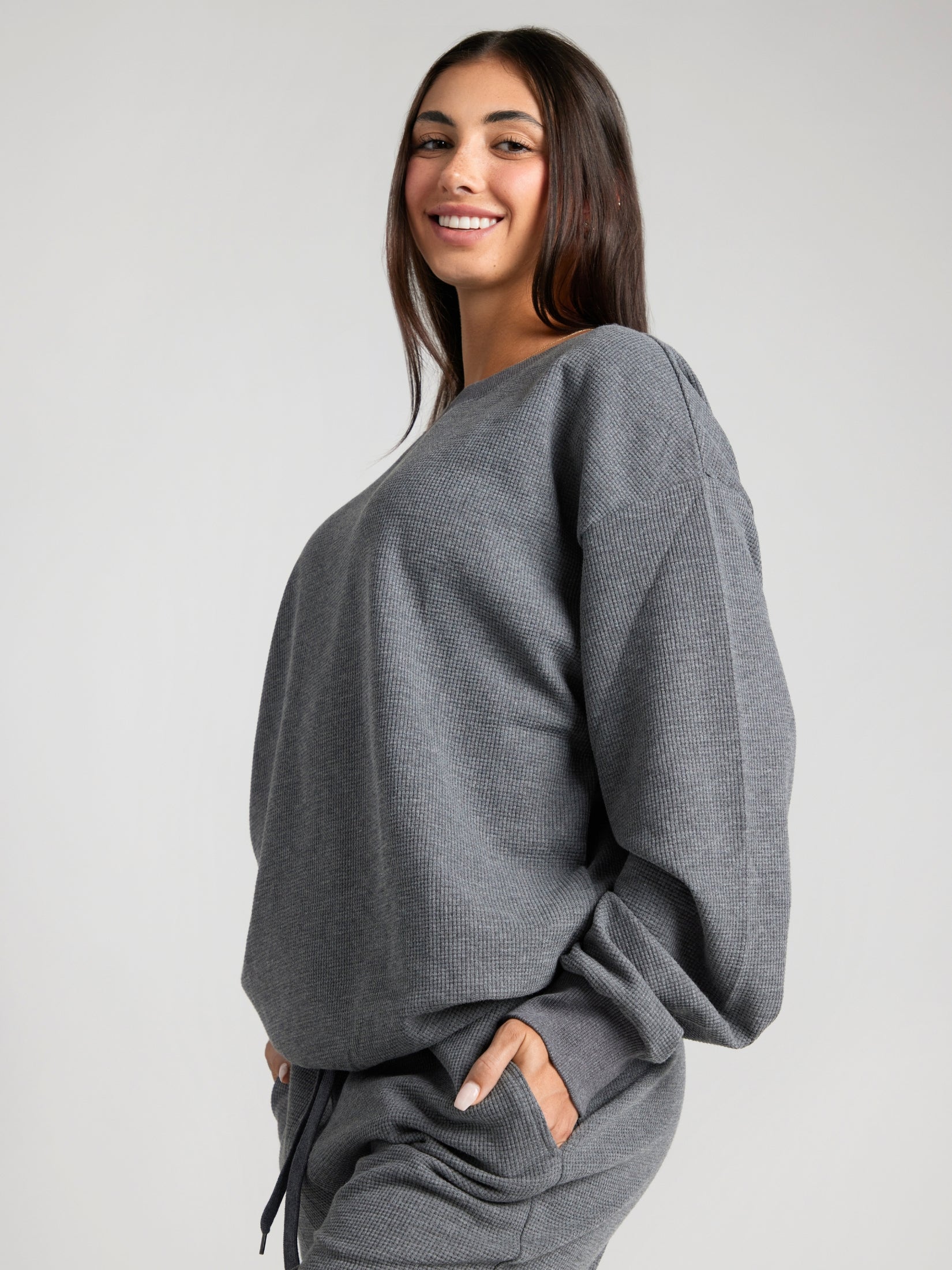 Waffle Lounge Long Sleeve - Image 10