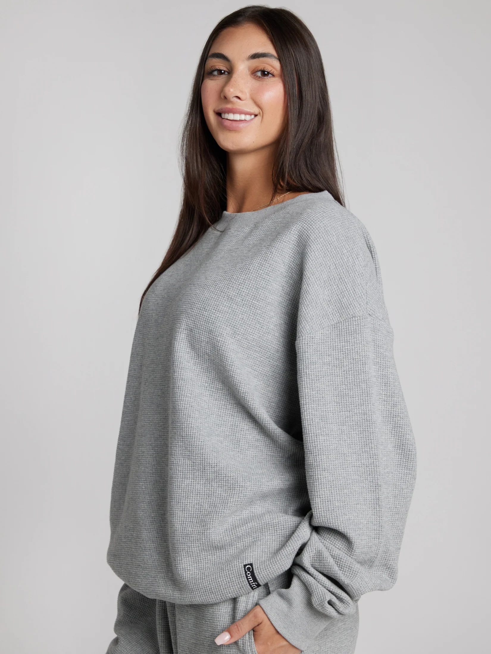 Waffle Lounge Long Sleeve - Image 4