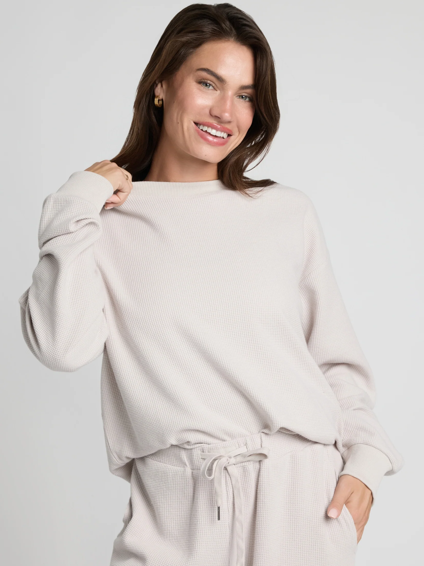 Waffle Lounge Long Sleeve - Image 61