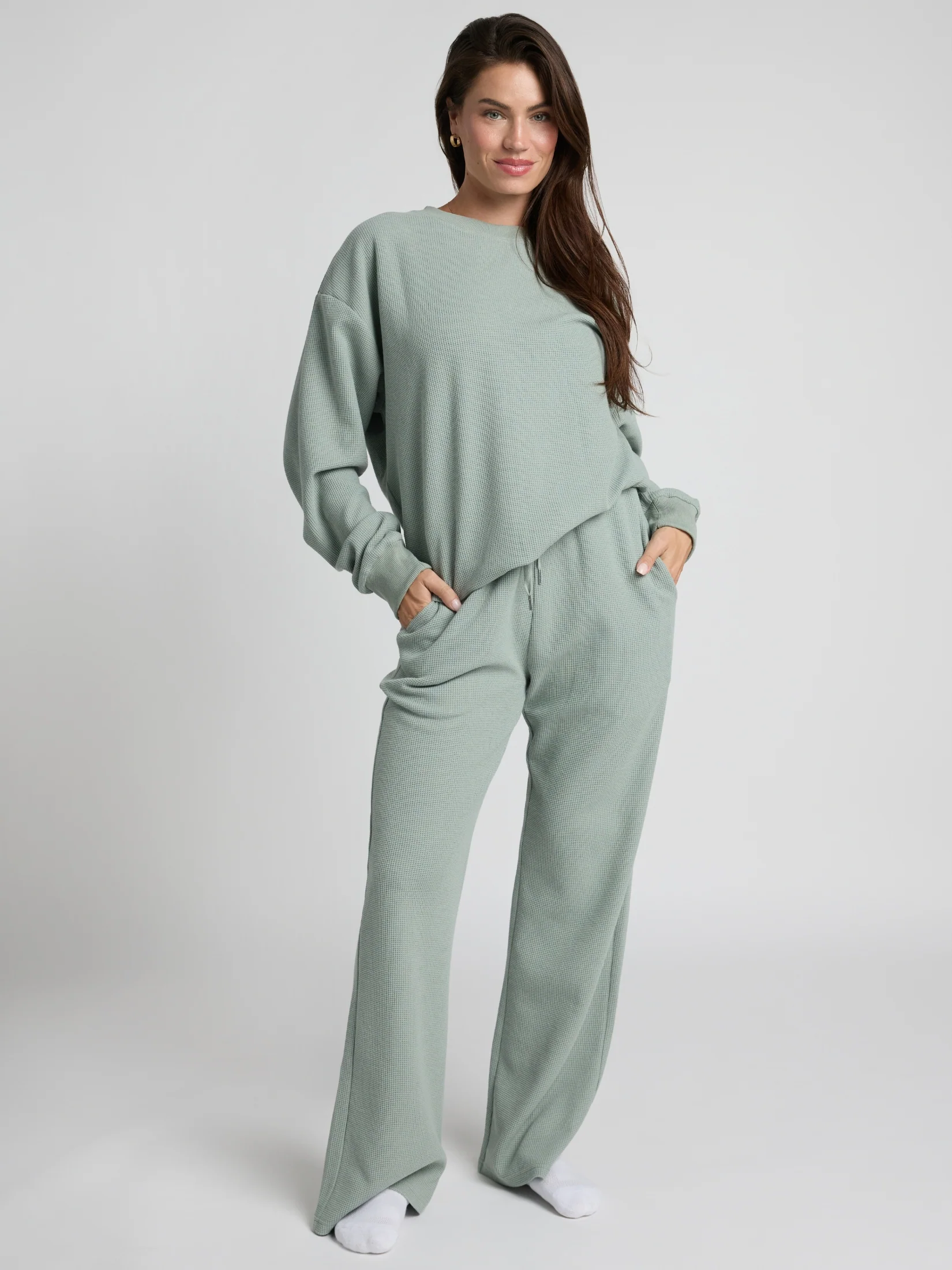 Waffle Lounge Long Sleeve - Image 79
