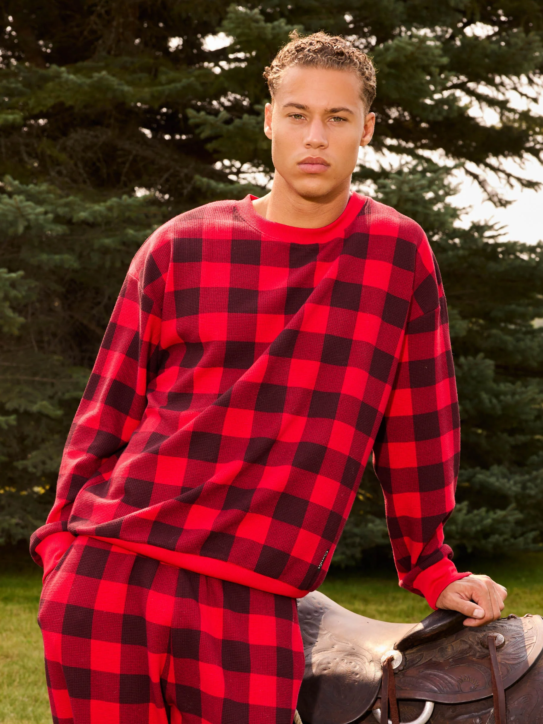 Waffle Lounge Long Sleeve - Image 92